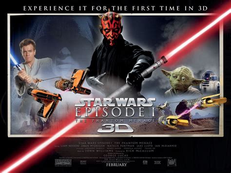Star Wars Episode I - The Phantom Menace in 3D movie review